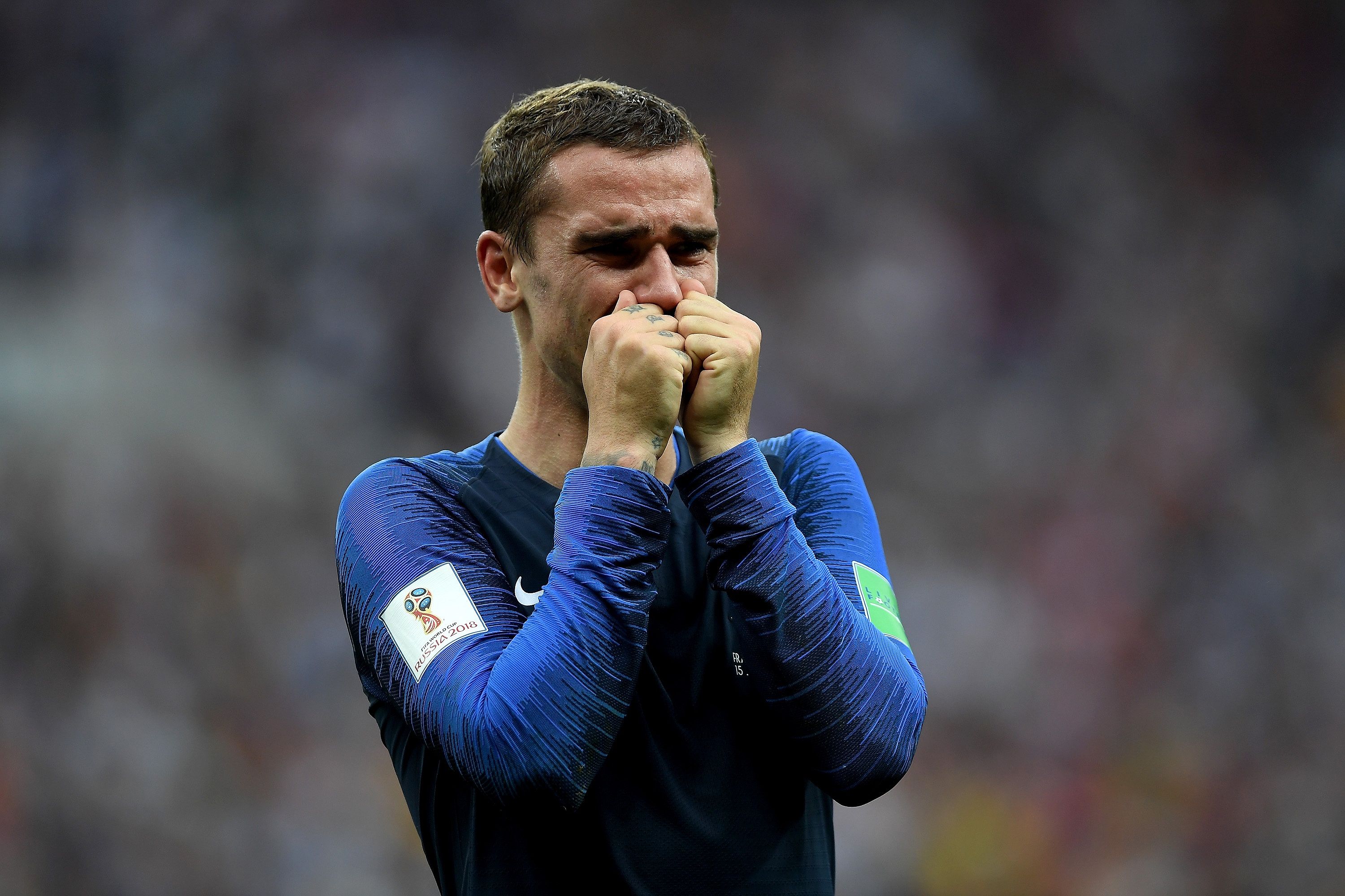 Antoine Griezmann thi đấu tại World Cup 2018