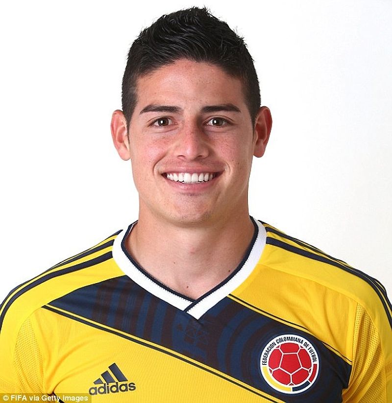 James Rodriguez - Ngôi sao của Colombia