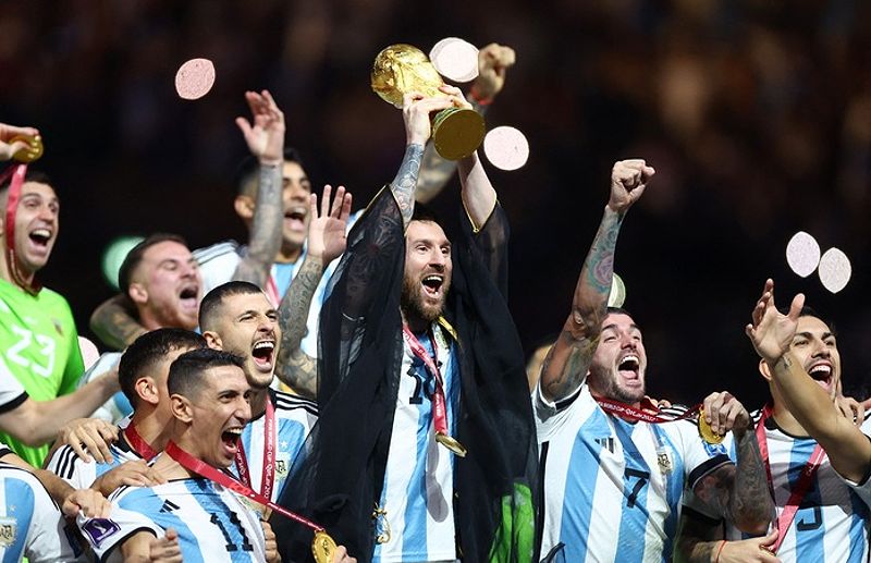 Lionel Messi trong trận chung kết World Cup 2022