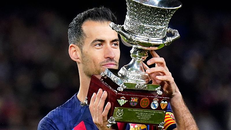 Sergio Busquets trong màu áo Barcelona